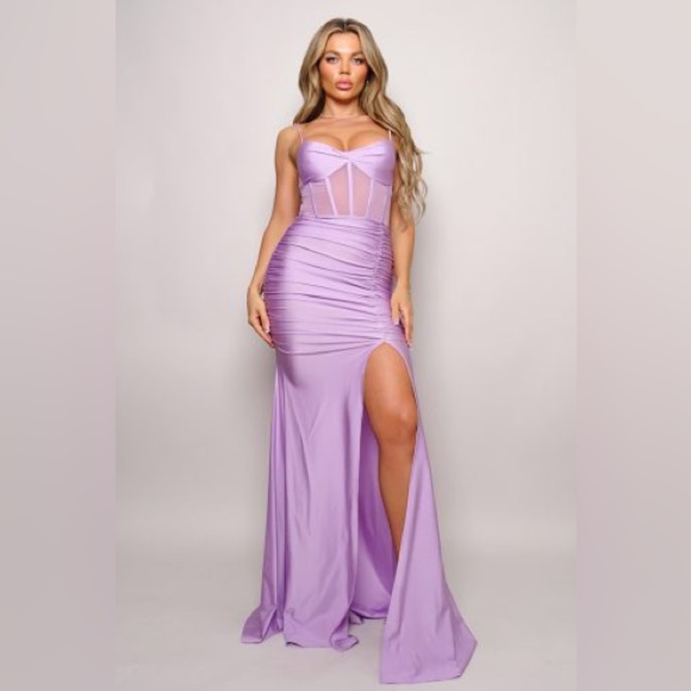 Lavender Corset Dress